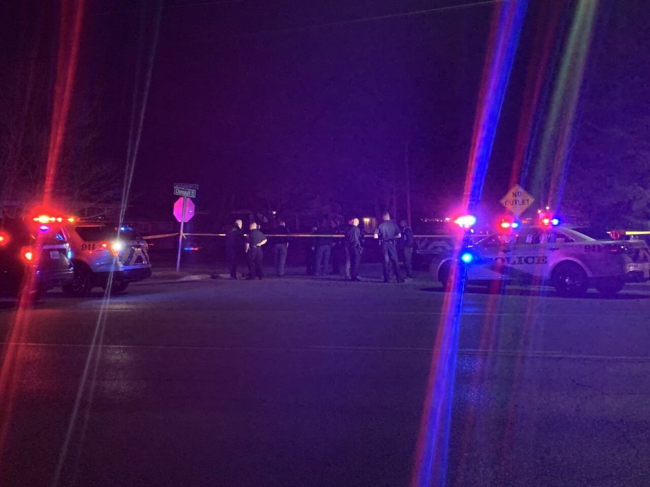 Valley Station Police shooting on Chenault Road on Feb. 19, 2023
